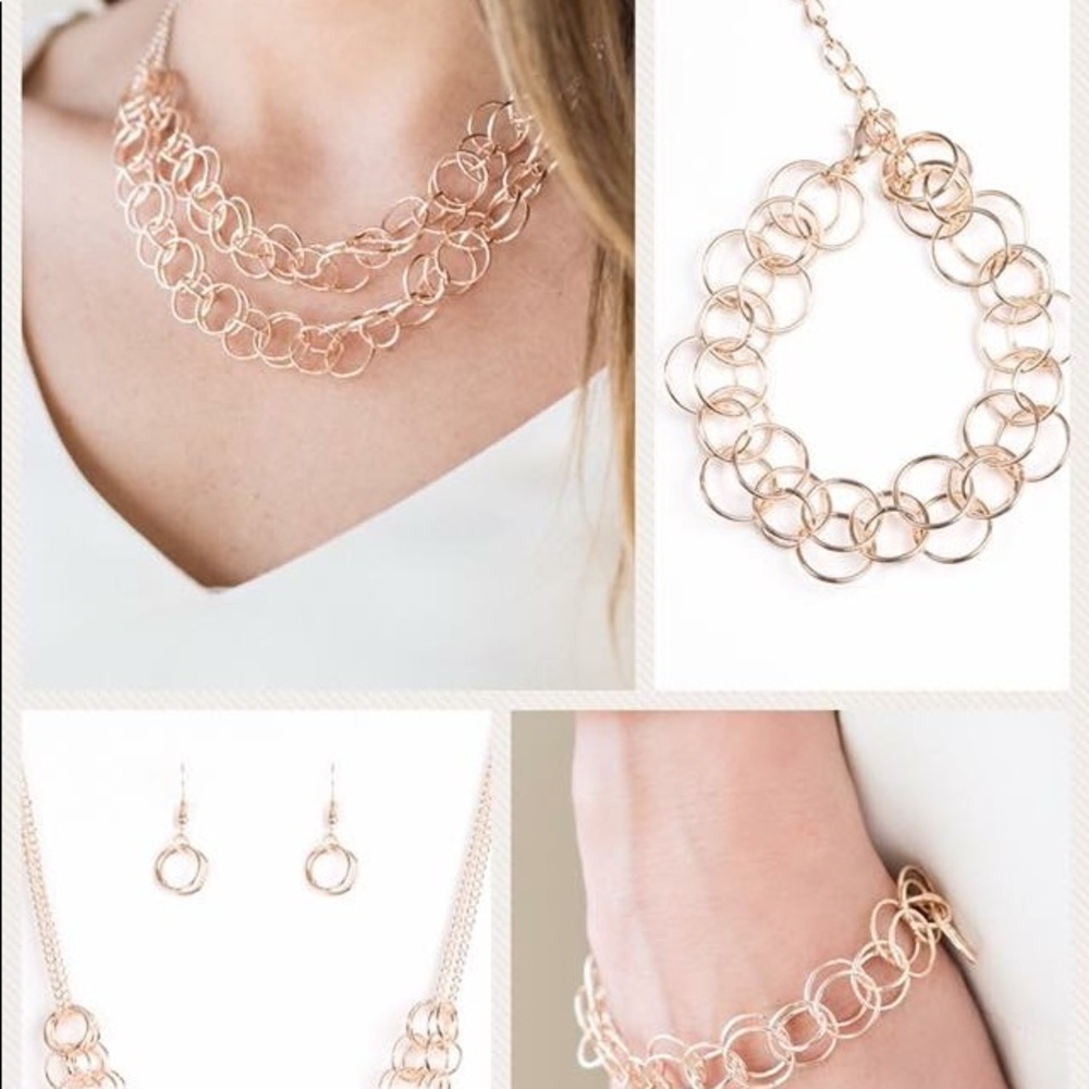 Rose gold Short Necklace